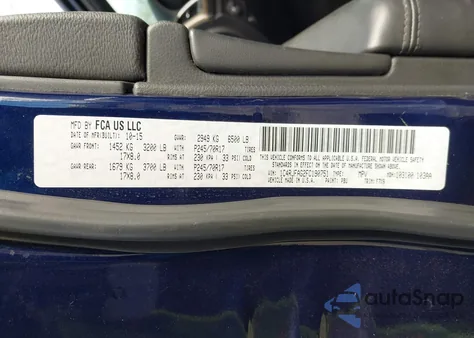 2015 Jeep Grand Cherokee Laredo from USA, damaged, VIN 1C4RJFAG2FC190751